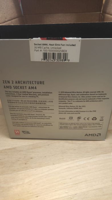 AMD Ryzen 7 3800X Chłodzenie