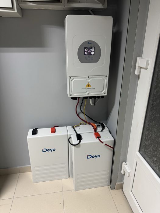 Гибридный Инвертор, аккумулятор DEYE.  Монтаж Настройка Гарантия