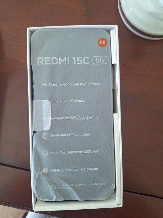 Xiaomi Redmi 15C 5G — Novo e selado