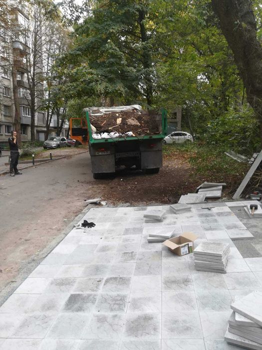 Услуги Экскаватор и Камаз / Вывоз Мусора Снега / Земляные Демонтажные