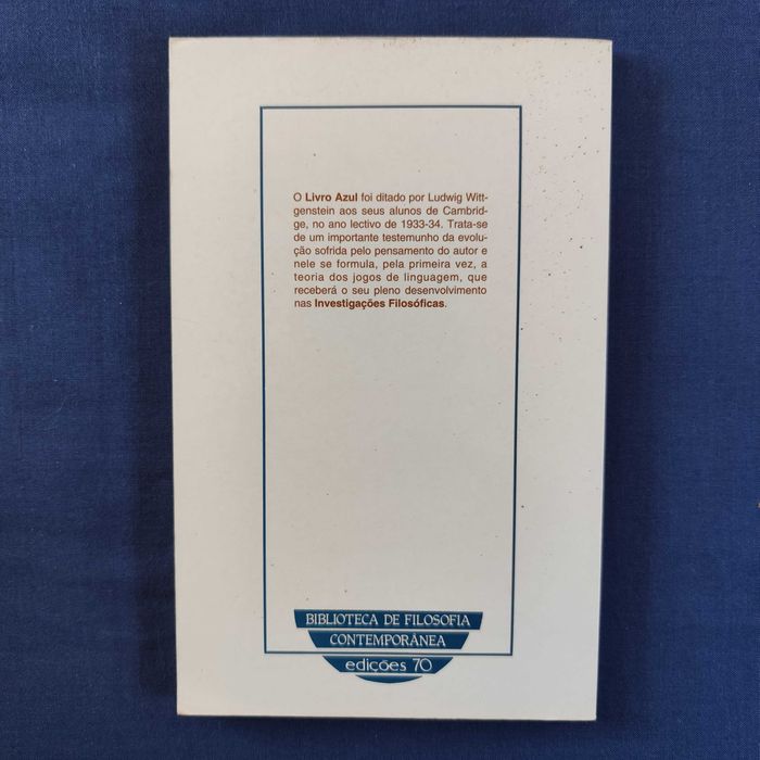Ludwig Wittgenstein - O Livro Azul