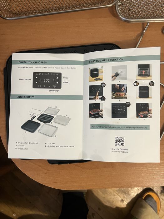 Гриль і електропіч 2в1  Nordika