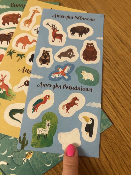 Zwierzęta Świata 2stronne puzzle (40elem)