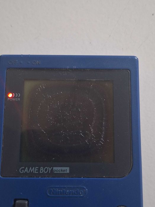 Nintendo Game Boy Pocket Azul MGB-001 – Funcional / Ecrã com defeito