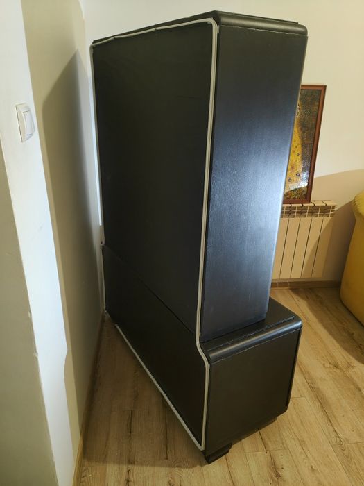 Witryna z komodą z lat 60