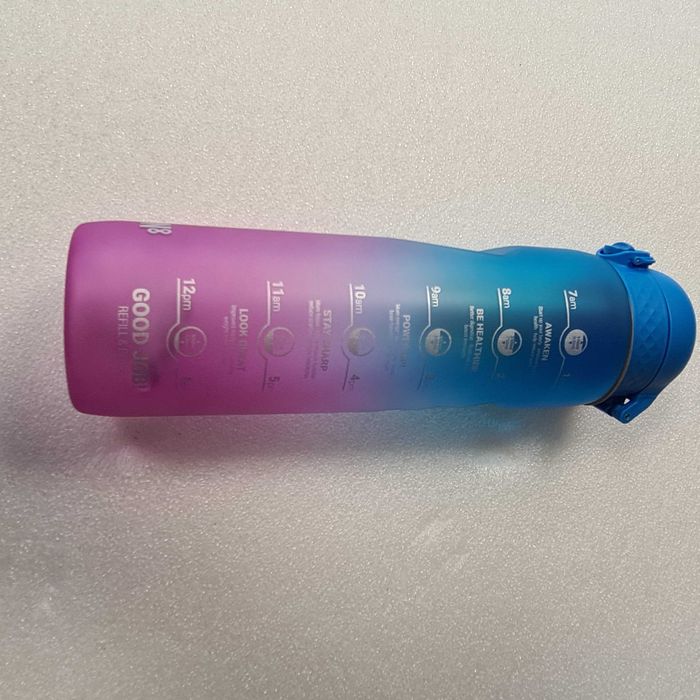 Butelka na wodę Ion8 1000ml różowo-niebieska