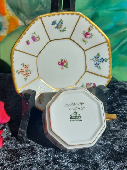 Kolekcjonerska filiżanka mokka Rosenthal przedwojenna