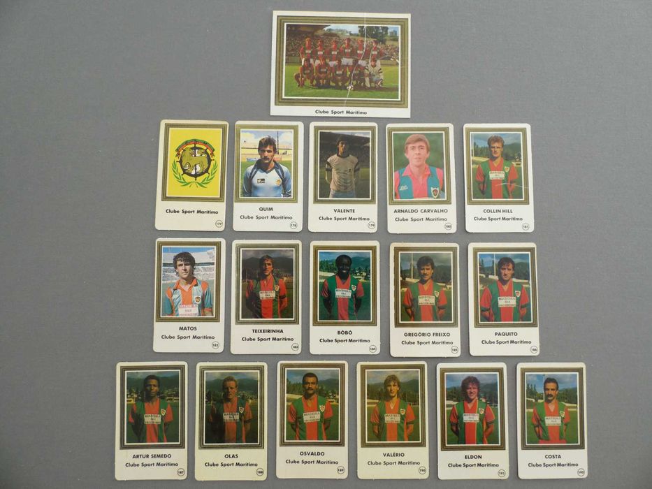 Calendários Coleção Cromogal, Os notáveis da 1ª Divisão 1987/88