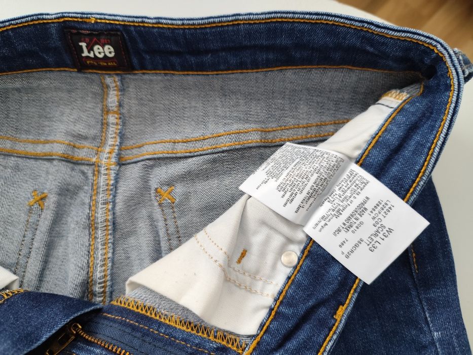 Męskie spodnie firmy LEE