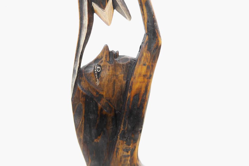 Afrykańska rzeźba z hebanu Kobieta Figurka