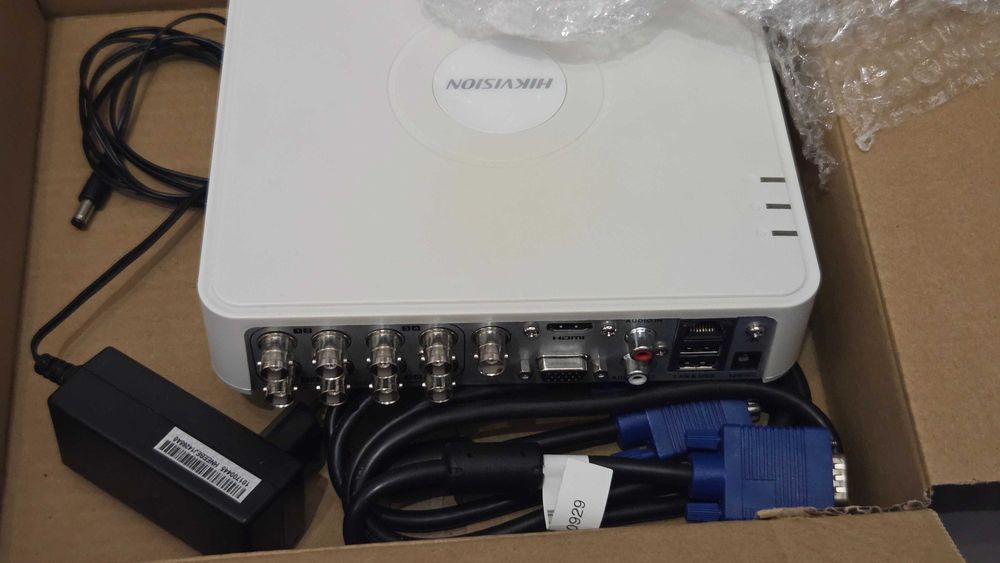Monitoring zestaw - kamery, rejestrator,2hdd, zasilacz