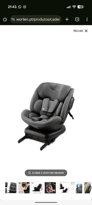 Cadeira Auto Kinderkraft Xpedition3 NOVA na Caixa