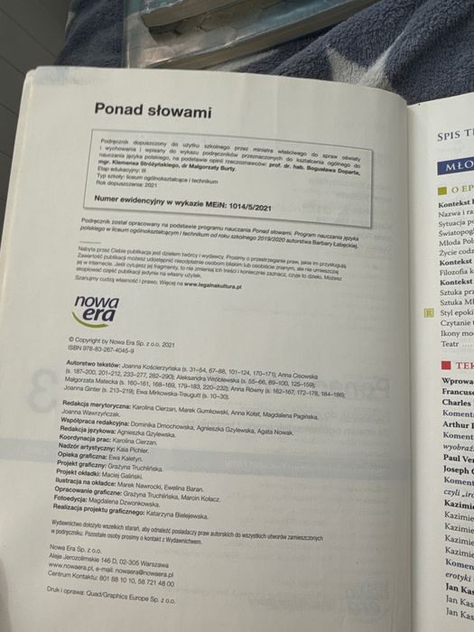 Ponad słowami 3 - zestaw dwóch części