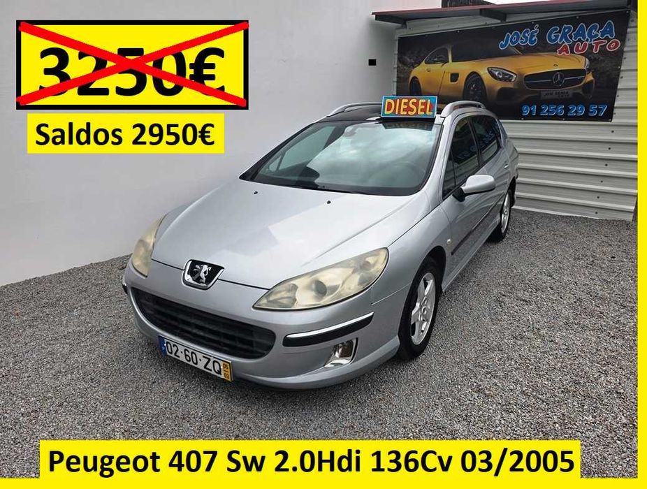 Peugeot 407 Sw 2.0HDi 136Cv 03/2005