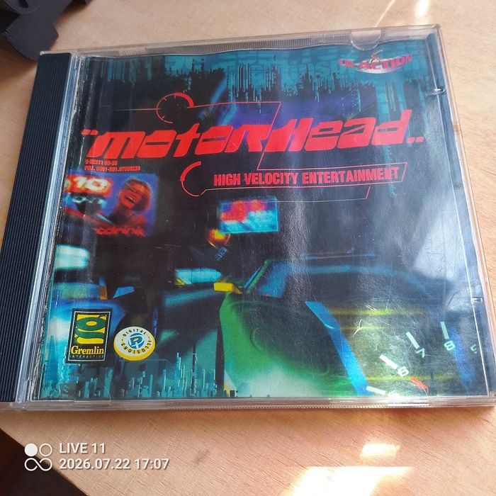 Gra Motor Head Windows 95 unikat
