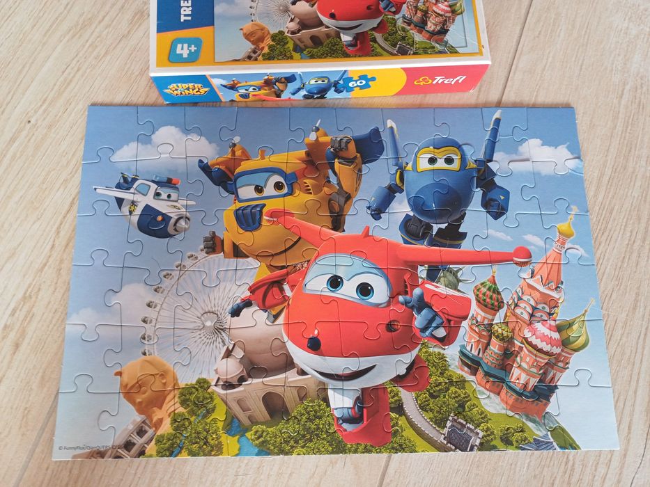 Puzzle super wings 4+ 60 sztuk