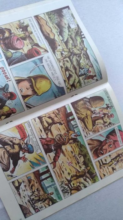 W pustyni i w puszczy komiks