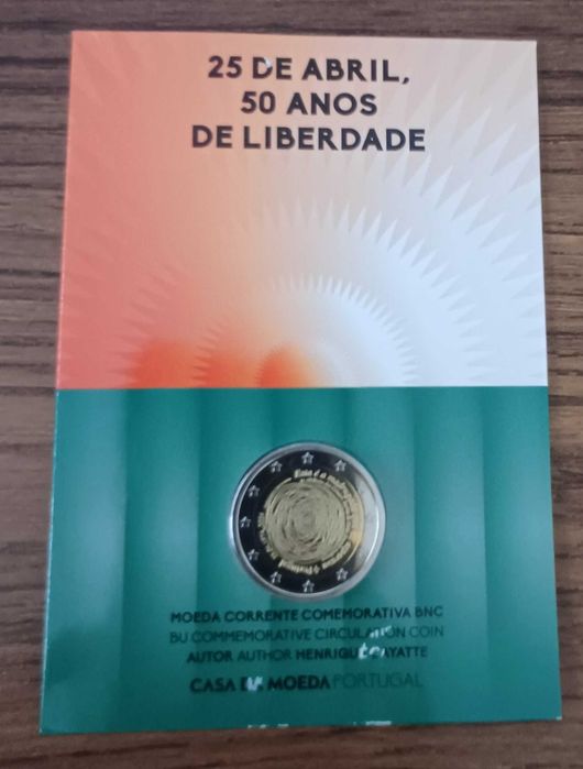 Moeda 2 euros BNC