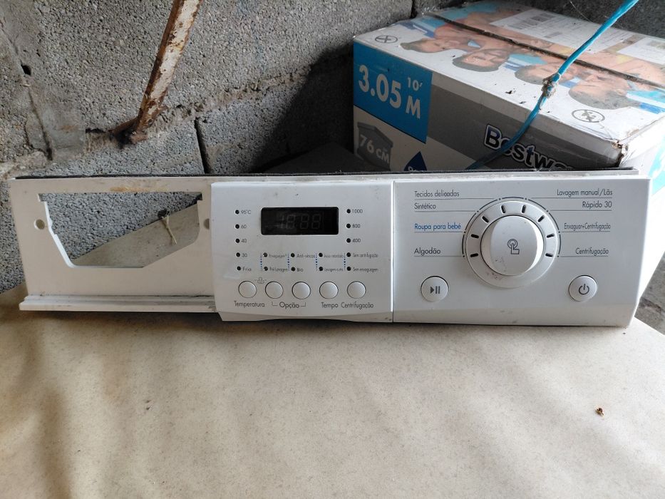 Painel controlador máquina roupa LG