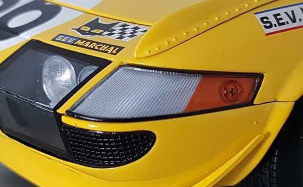 Miniatura Ferrari 365 GTB/4 #36 24h LM 1972 Kyosho 1:18