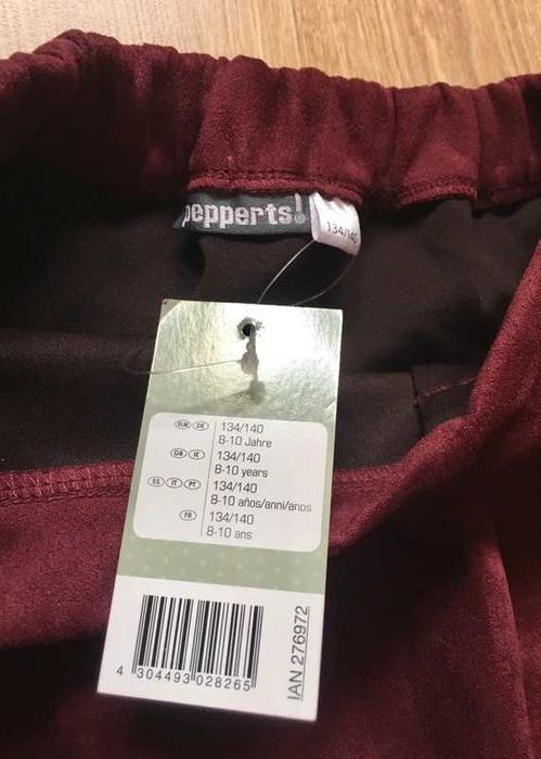 Saia bordeaux - Pepperts - 8/10 anos