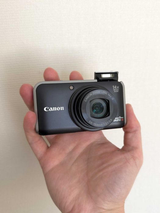 Canon PowerShot SX210 IS - купить фототехнику, видеоаппаратуру