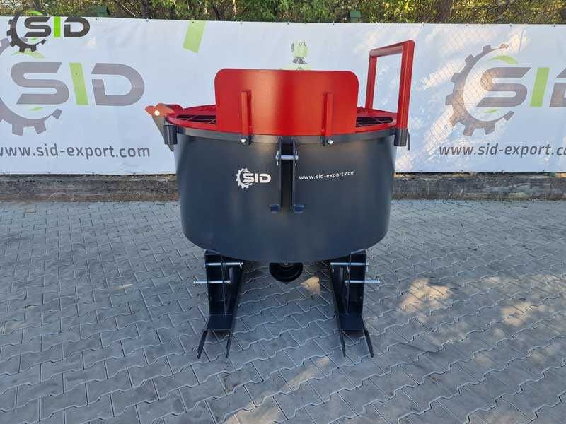 PROMOCJA! Mieszalnik do betonu bębnowy, betoniarka 1200 L WOM [MBB3] SID RATY 0%
