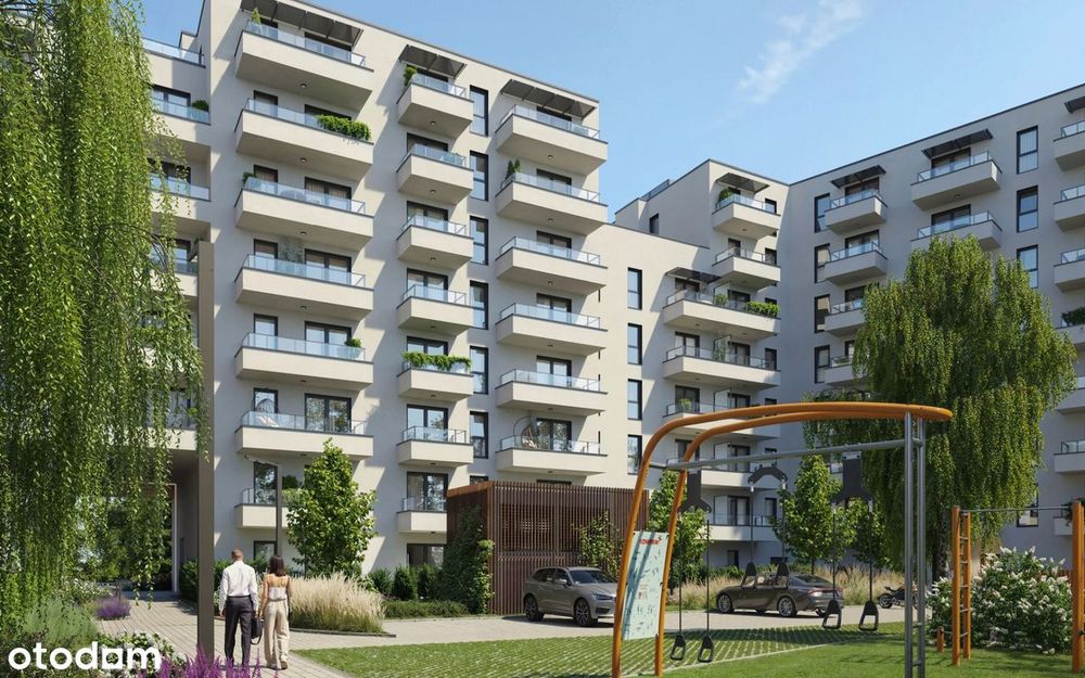 2-pokojowe mieszkanie 45m2 + balkon Bez Prowizji