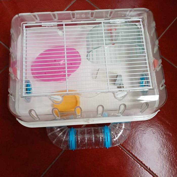 Gaiola para Hamster com Acessórios – Como Nova