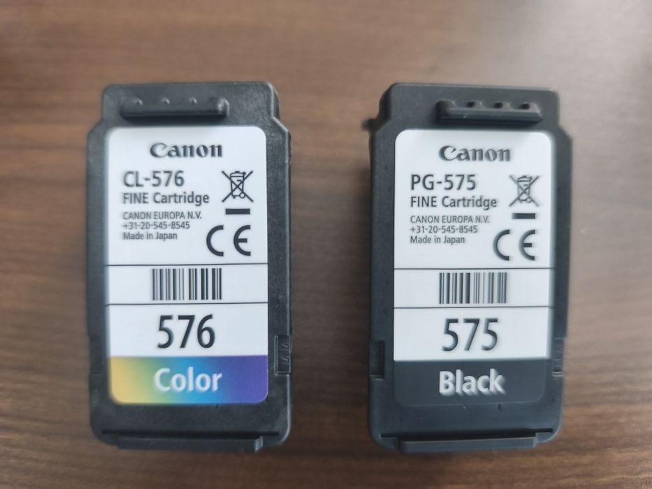 Oryginalne tusze do drukarki Canon PG-575 i CL-576