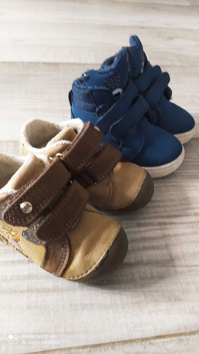 Buciki 20 21 chłopięce jesień zima