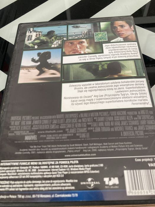 Film hulk na vcd po polsku