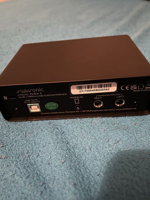 Interface de audio swicsonic