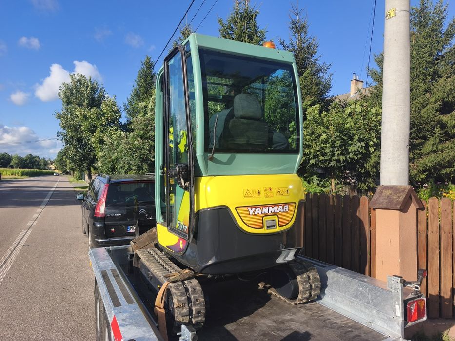 Wynajem minikoparka  Yanmar SV17