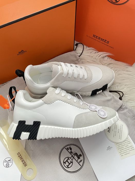 Кросівки Hermes жіночі білі, преміум якість