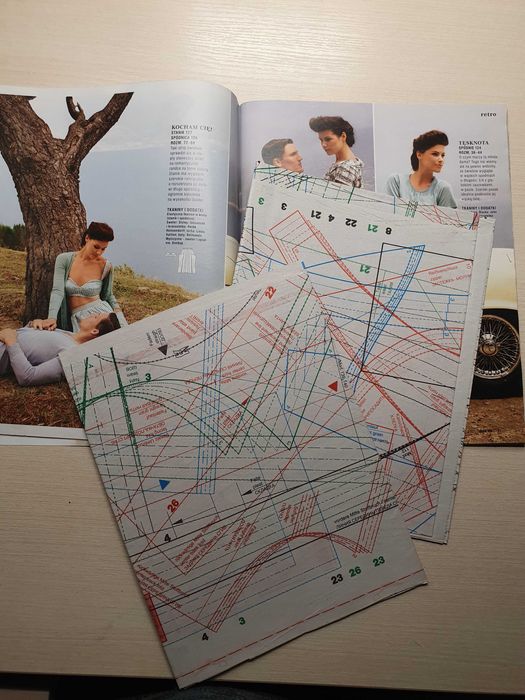 Gazeta z wykrojami BURDA maj 2011