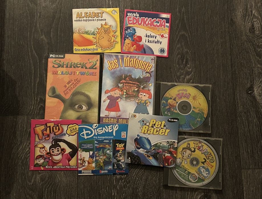 Zestaw gier dla dzieci - PC