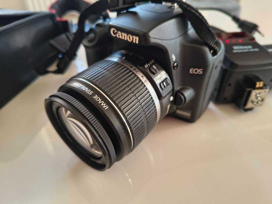 Aparat cyfrowy Canon EOS 100D (ds126191) - Zestaw