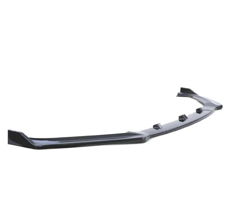 SPOILER FRONTAL AUDI A4 B9 SEDÁN AVANT 15-19 PRETO BRILHANTE ABS