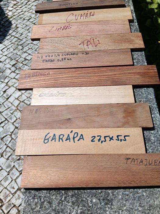 Pavimentos vários tipos