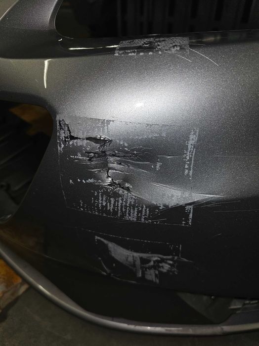 zderzak opel corsa E, kolor z176, pęknięcie