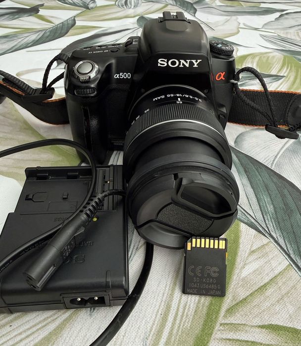 Sony Alpha A500- super lustrzanka .