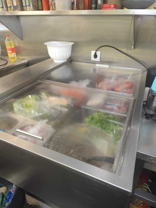 Arca vitrine refrigeradora