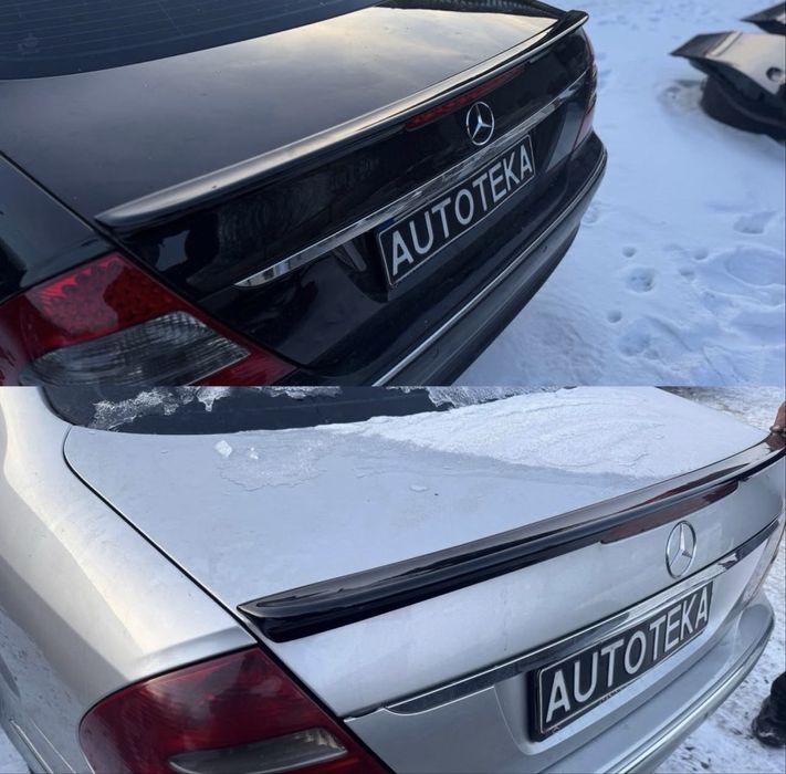 Спойлер W211 W212 W221 Mercedes Benz Молдинг багажника скла