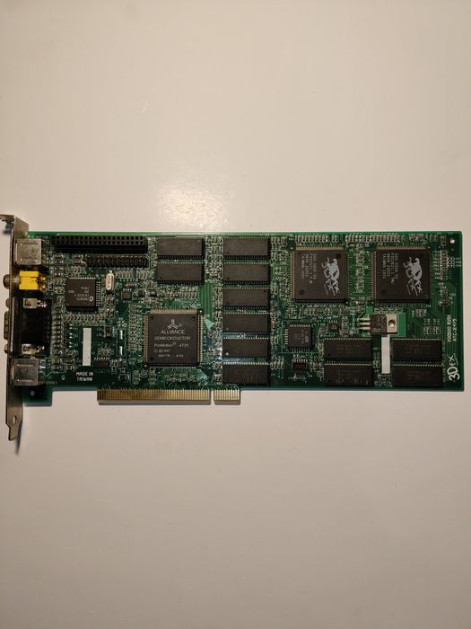 Zabytkowa 3Dfx Voodoo Rush A-Trend ATC-2475
