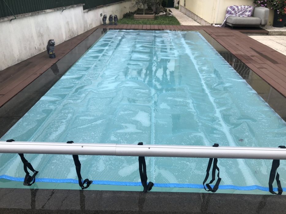 Enrolador para cobertura de bolhas piscinas mergulho salgado piscinas