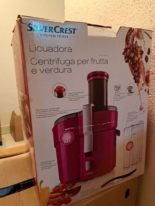Centrífuga para Frutas e Legumes Silver Crest 450 W