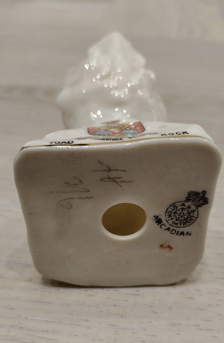 WW1. Rzadka zabytkowa figurka Toad Rock