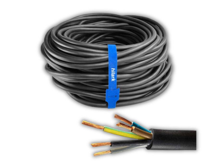 PRZEWÓD KABEL Siłowy Siła OW H05RR-F 5x2,5 20m Gumowy - WYPRZEDAŻ