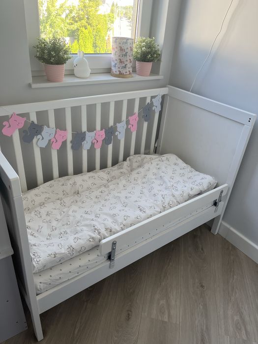 Łóżko niemowlece sundvik ikea 120x60
